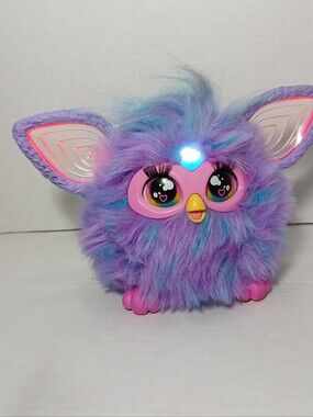 Furby Purple Pink Blue Talking Plush Interactive Electronic 2023 Hasbro Tested
